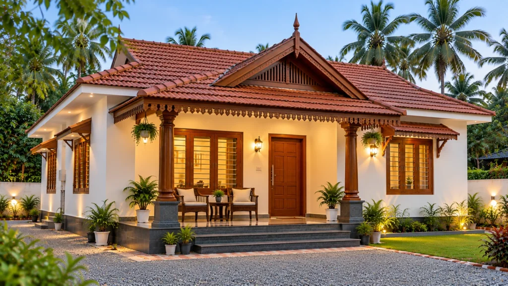 Classic Kerala Home Under ₹7 Lakhs