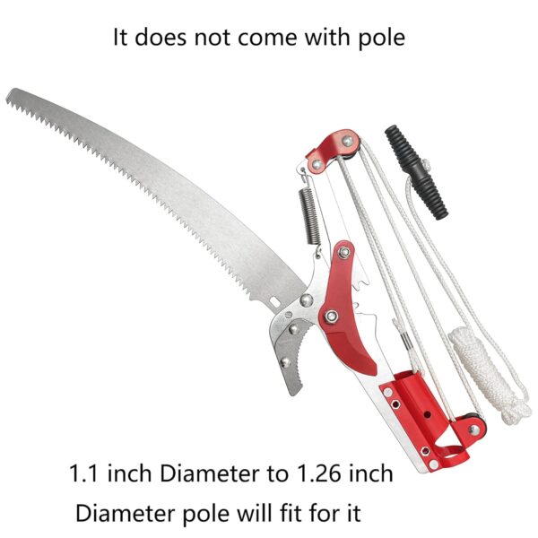 Garden Tree Pruning Saw and Pruner Head