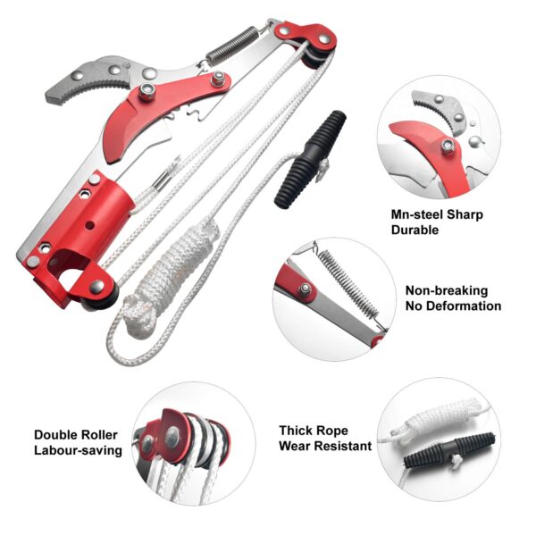 Garden Tree Pruning Saw and Pruner Head