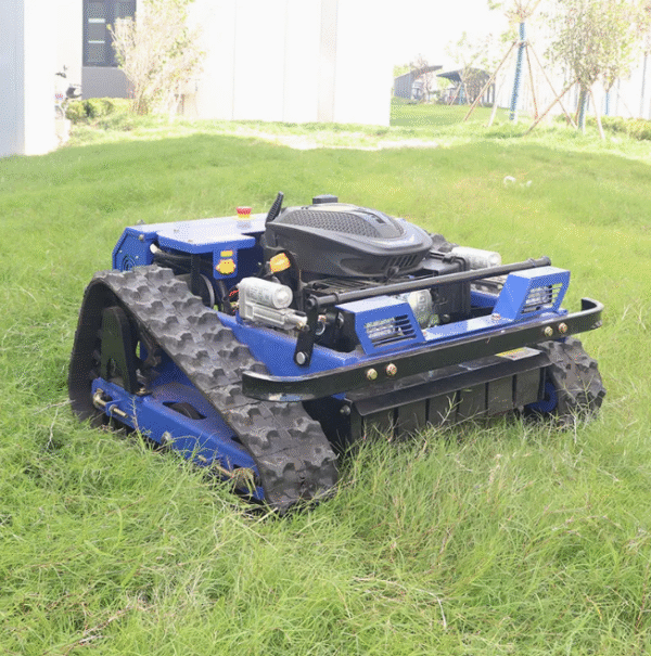 Remote-Controlled Mowing Robot Grass Cutter