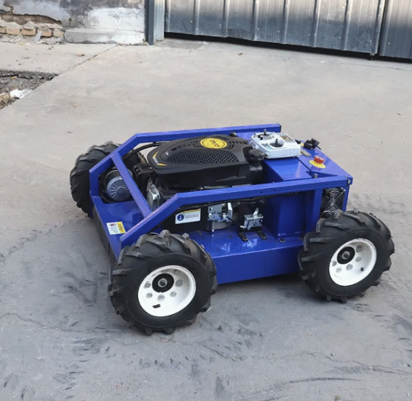 Remote-Controlled Mowing Robot Grass Cutter