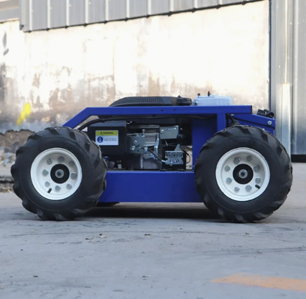 Remote-Controlled Mowing Robot Grass Cutter